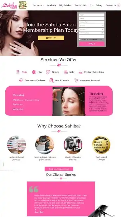 Salon Project